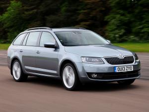 Skoda Octavia Combi 2013 года (UK)